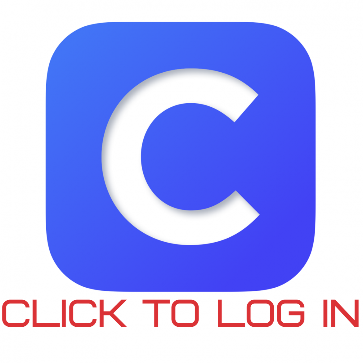 Clever logo with Click to Login